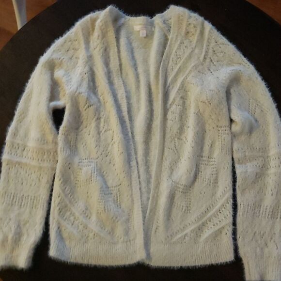 LC Lauren Conrad Open Knit Cardigan Sweater - Picture 3 of 7